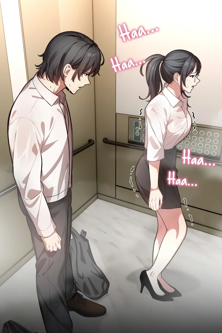 A Guy and a Girl Stuck in an Elevator